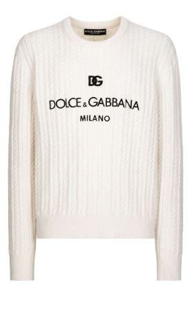 DOLCE  GABBANA KNIWEAR 화이트